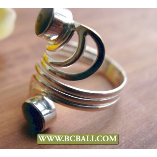 Finger Rings Alpaca Silver Bali